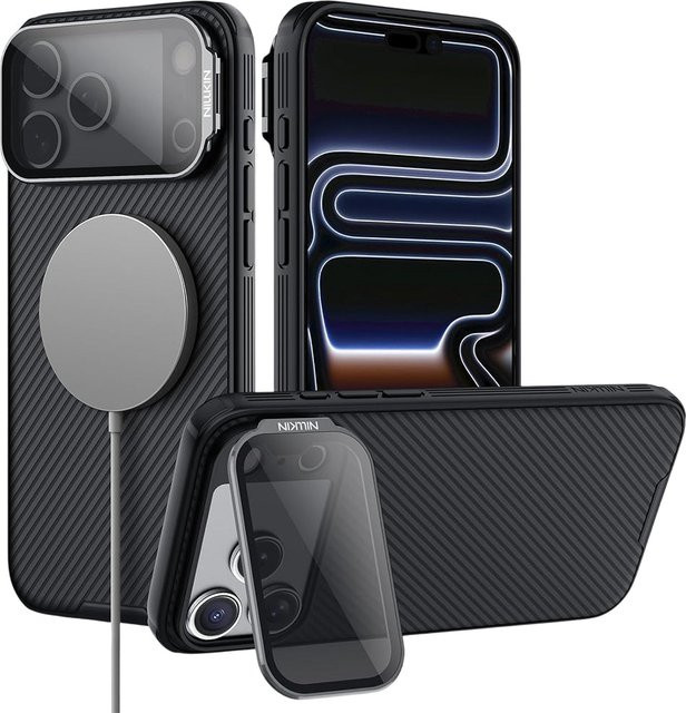 Nillkin CamShield Prop MagSafe-Hülle für Apple iPhone 18 Pro und iPhone 17 Pro, Schwarz - Bild 1