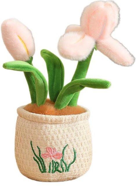 Yiran Health & Beauty Blumen Grüne Pflanze Plüschtier, 30cm, ab 14 Jahre - Bild 1