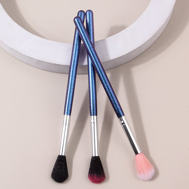 KOSSHOW Make-up-Pinsel Set, 3 Stück, Holzgriff, Glänzend, Unisex - Bild 1