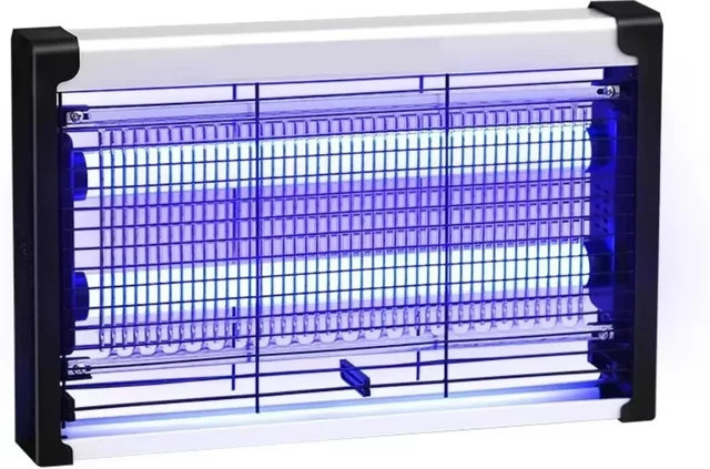 Joyinled 40 W kommerzielle Mückenvernichtungslampe, elektronischer UV-LED-Insektenvernichter für große Bereiche, industrielle Insektenfallenmaschine, B/T/H: 23,5 x 40,5 cm - Bild 1