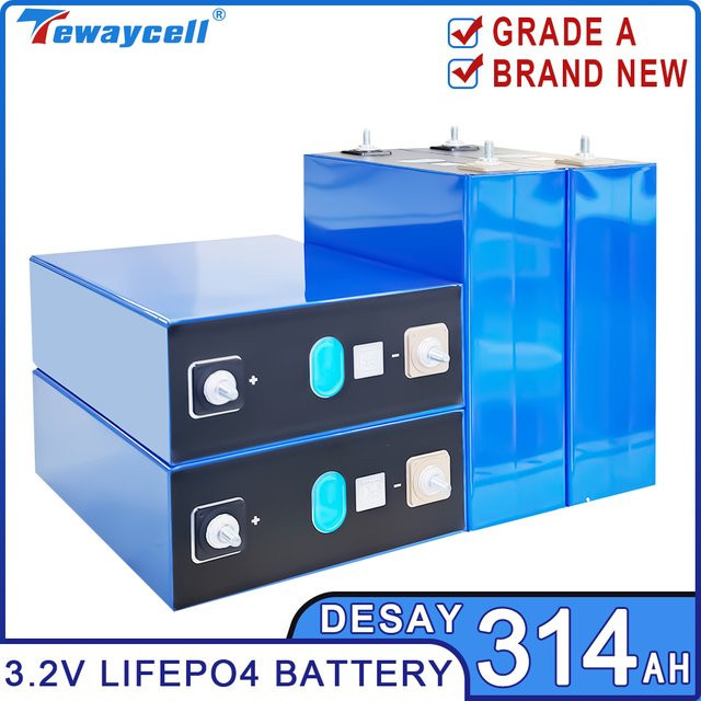 Desay LiFePO4 Akku 3,2V 314Ah Klasse A Lithium-Eisenphosphat-Zelle für Solar, RV und UPS - Bild 1