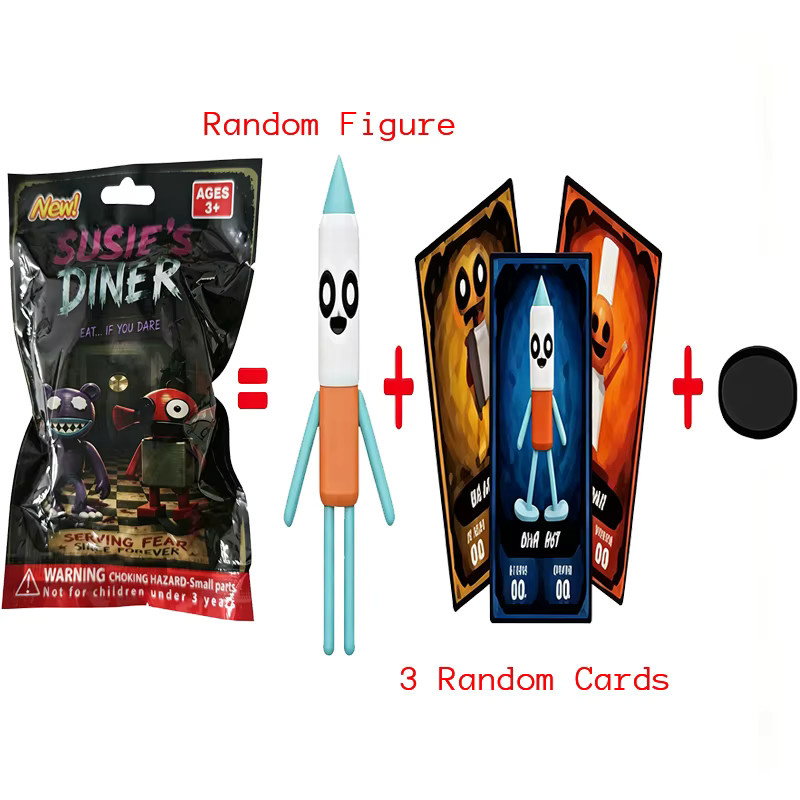Bandai Susie's Diner Blind Bag Figuren-Set, Sammelfigur, ab 3 Jahren - Bild 2