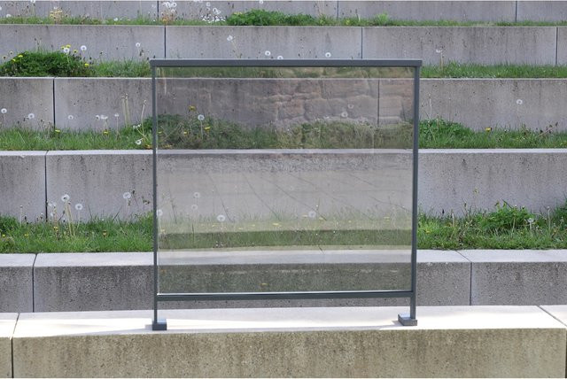 Dieda Linus Glasscheibe Klarglas VSG B: 100 cm, H: 100 cm - Bild 1
