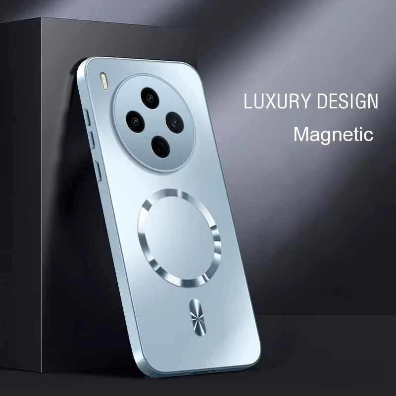 LYYDFUMAN Magnetische Silikonhülle für VIVO X300 X200S X200 S30 Pro Mini Ultra Y29 Y39 Y36 in Schwarz mit kabellosem Laden und stoßfestem Schutz - Bild 3