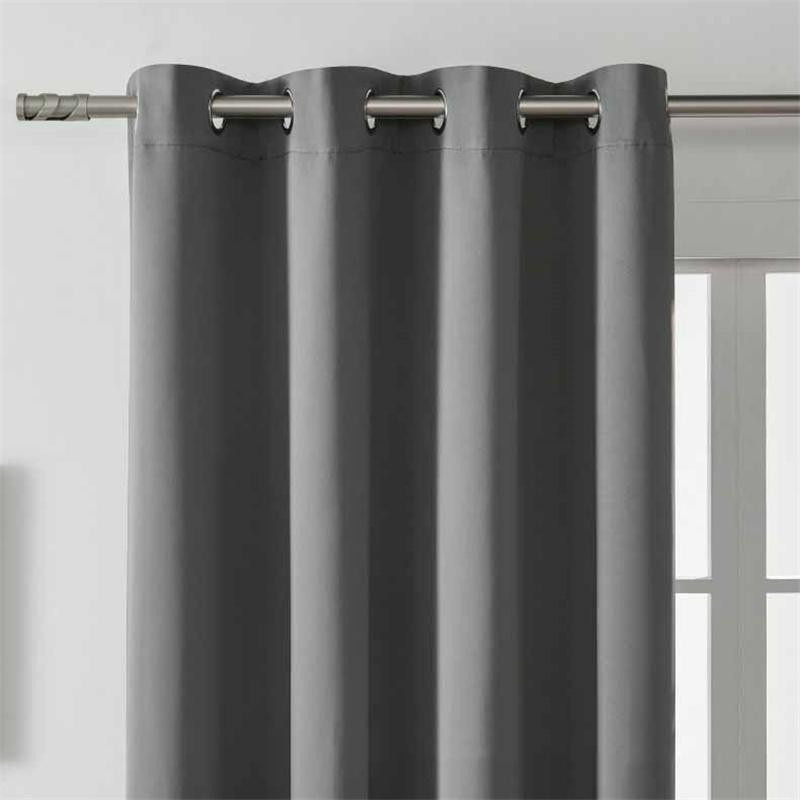 Verdunkelungsvorhänge von Travel together, 100% lichtblockierend, wärmeisolierend und geräuschreduzierend, Farbe: Schwarz, B/H: 140 x 175 cm - Bild 3