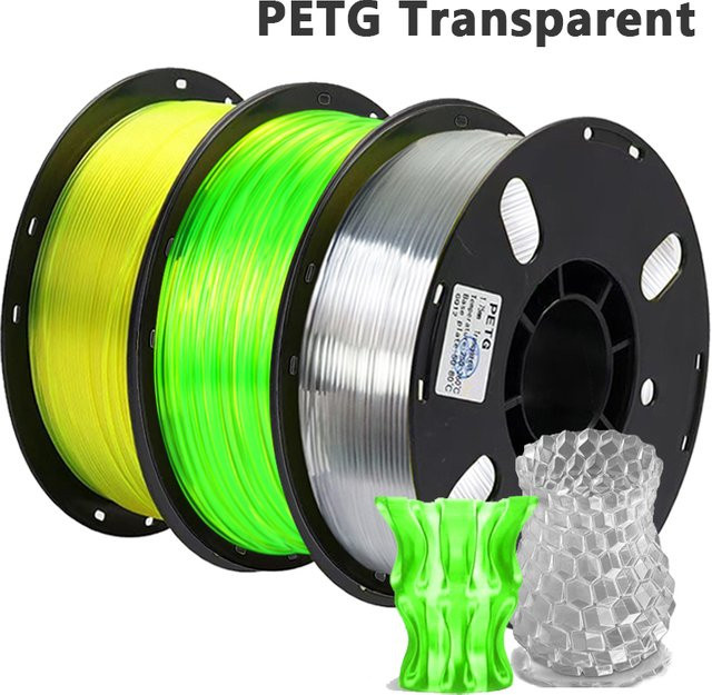 3D Maliang PETG Filament Transparent Grün 1,75mm für FDM 3D-Drucker - Bild 1