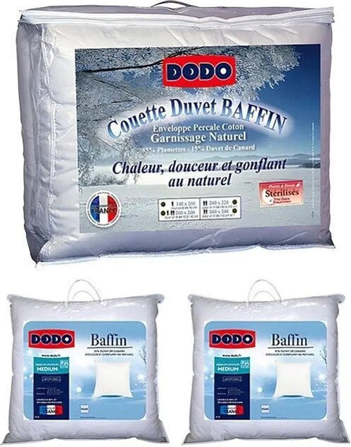 DODO Bettdecke Baffin Weiß B/B: 240 x 220 cm - Bild 1