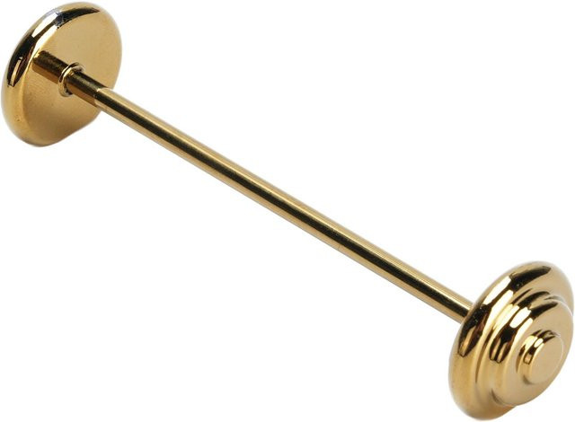 Dekorativer Besteckhalter aus Edelstahl von CosyHome in Beige und Gold für Essstäbchen, Löffel und Gabeln - Bild 1