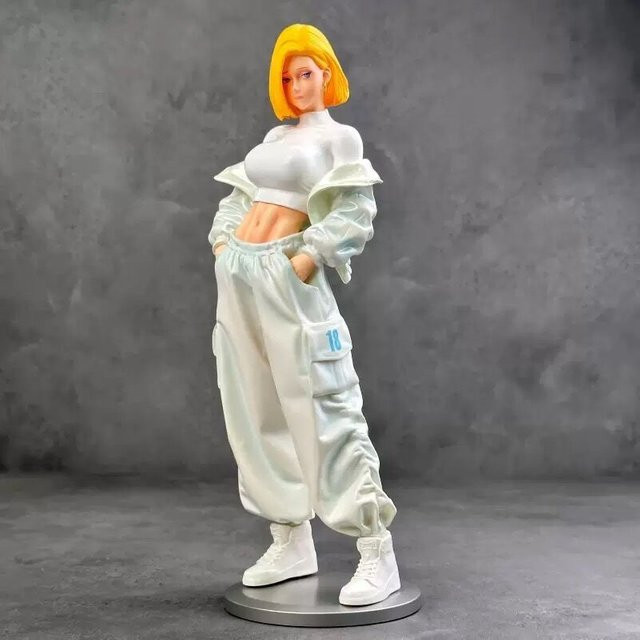 Bandai Dragon Ball Z Android 18 Anime Figur aus PVC als Sammelstatue und Modell für Erwachsene - Bild 1