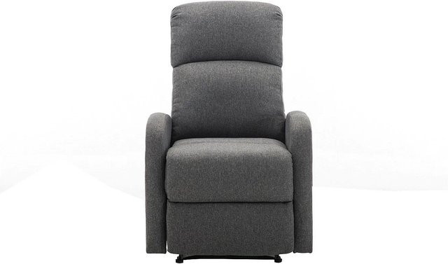 Relaxsessel Isao Vente-unique in Anthrazitgrau mit Armlehnen und Stoffbezug, Breite: 65 cm, Tiefe: 65 cm, Höhe: 65 cm - Bild 1