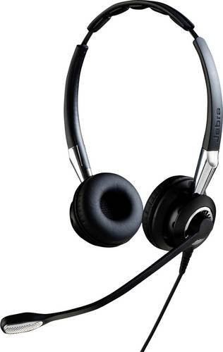 Jabra BIZ 2400 II QD Duo WB Headset in Schwarz - Bild 1
