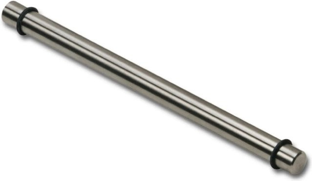 Simausrom Glastablarträger Garda aus Edelstahl in Silber, B/T/H: 31,5 x 22,5 x 10,5 cm - Bild 1