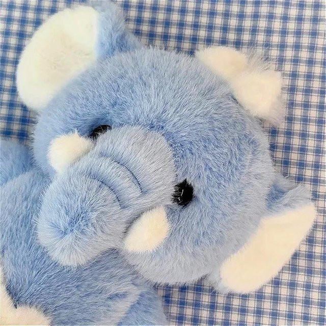 Benny Elefant, Baby Plüschpuppe, Stofftier, Blau, ab 14 Jahren - Bild 1
