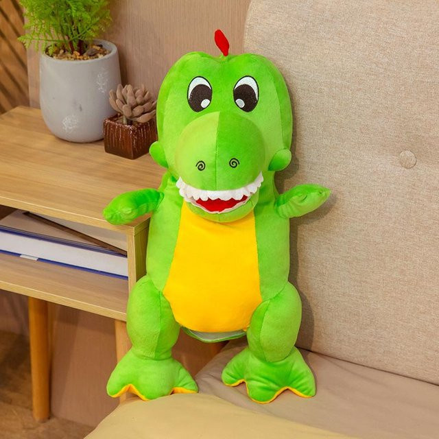 Yiran Health & Beauty Handpuppe Dinosaurier, Plüsch / Textil, 60cm - Bild 1