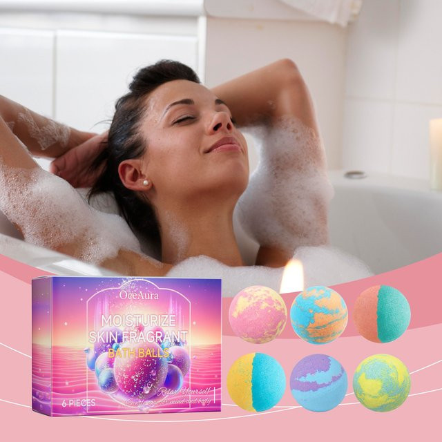 OceAura Badeblasenkugeln, 6-teilig, Unisex - Bild 1