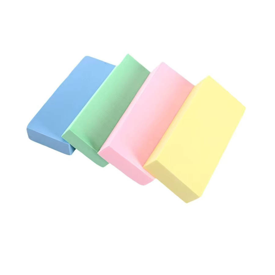 4-teiliges Set superabsorbierende Schwammblöcke in Gelb für Aquarell, Acrylmalerei und Töpfern - Bild 2
