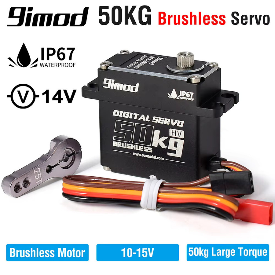 9imod BLS-HV50MG Bürstenloser Servo Aluminium Wasserdicht - Bild 2