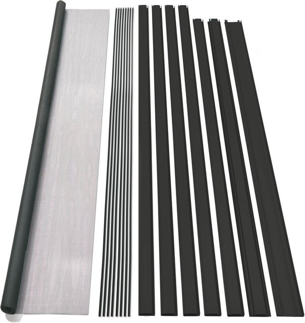LIVARNO HOME Insektenschutztür aus Aluminium in Anthrazit, H x B x T: 210 x 100 x 1,7 cm - Bild 1