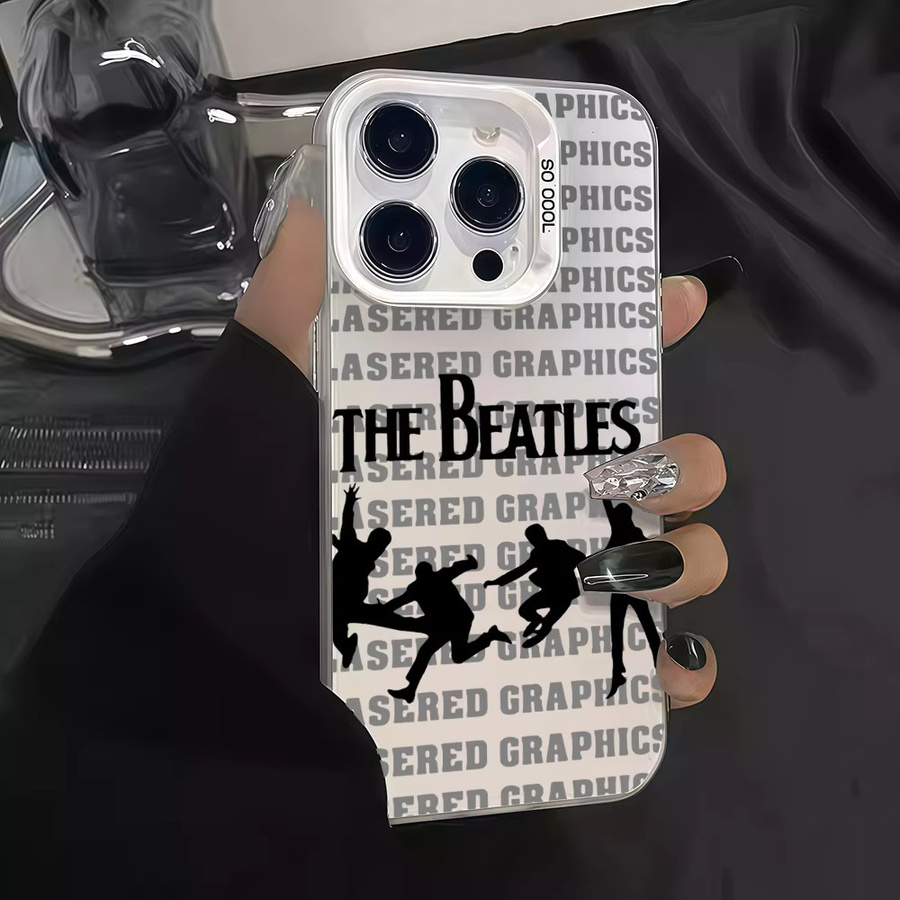 IMD Color Cover Handyhülle mit Beatles Musik Design für iPhone 11 bis iPhone 17 Pro Max Plus Mini in Multicolour - Bild 2