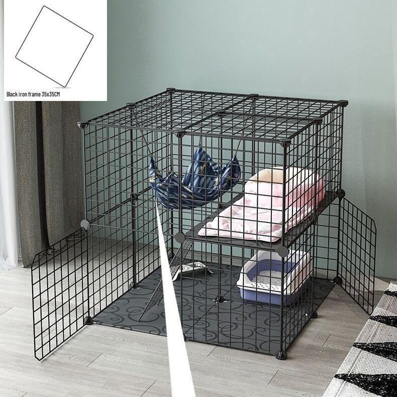 Luna Living Drahtgitterzaun für Katzen, Hunde und Kaninchen zur DIY-Montage - Bild 1