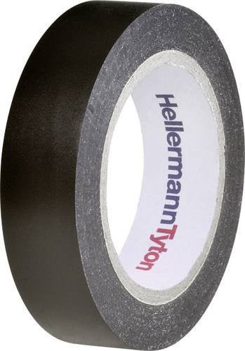 HellermannTyton HelaTape Flex 15 Isolierband Schwarz Breite: 15 mm, Länge: 10 m - Bild 1