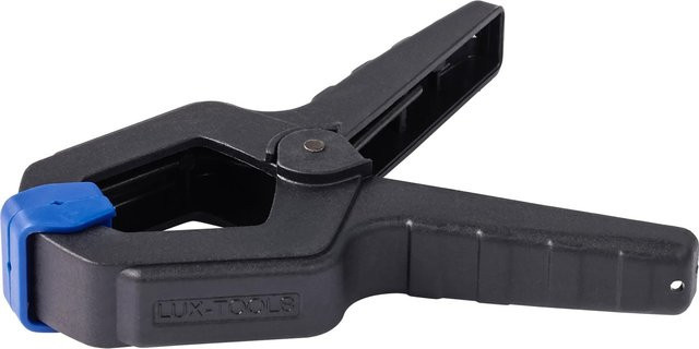 LUX-TOOLS Leimklemme Schwarz 100 mm aus Kunststoff - Bild 1