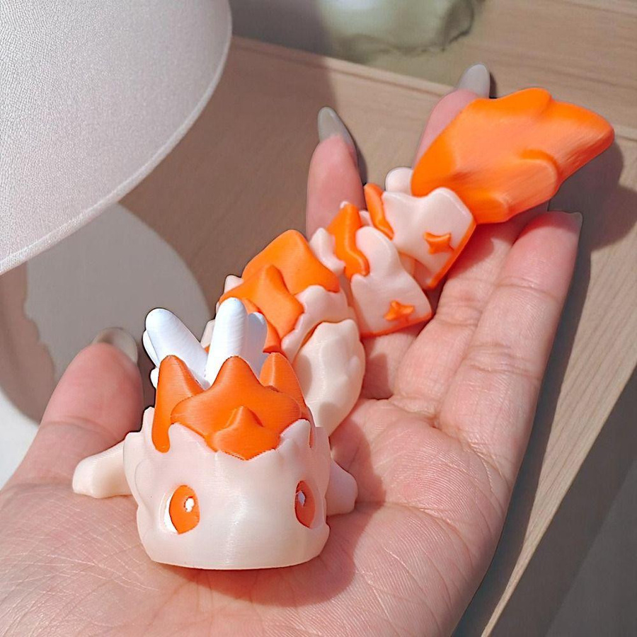 Yiran bag Drachenmodell Figur Bewegliche Gelenke 3D Gedruckt - Bild 2