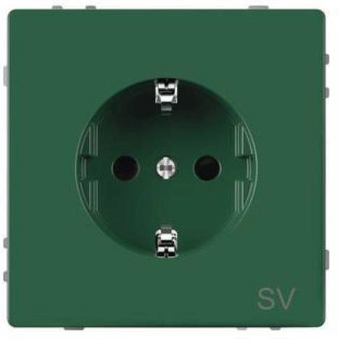 Merten Steckdose System Design in Grün MEG2300-6004 - Bild 1