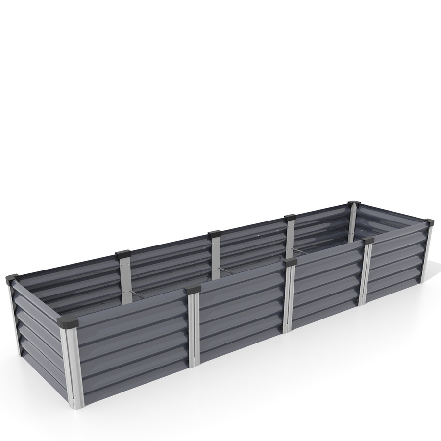 Vitavia Hochbeet Linus IN & OUT 401 L in Granit mit eloxierten Aluminiumprofilen - Bild 6