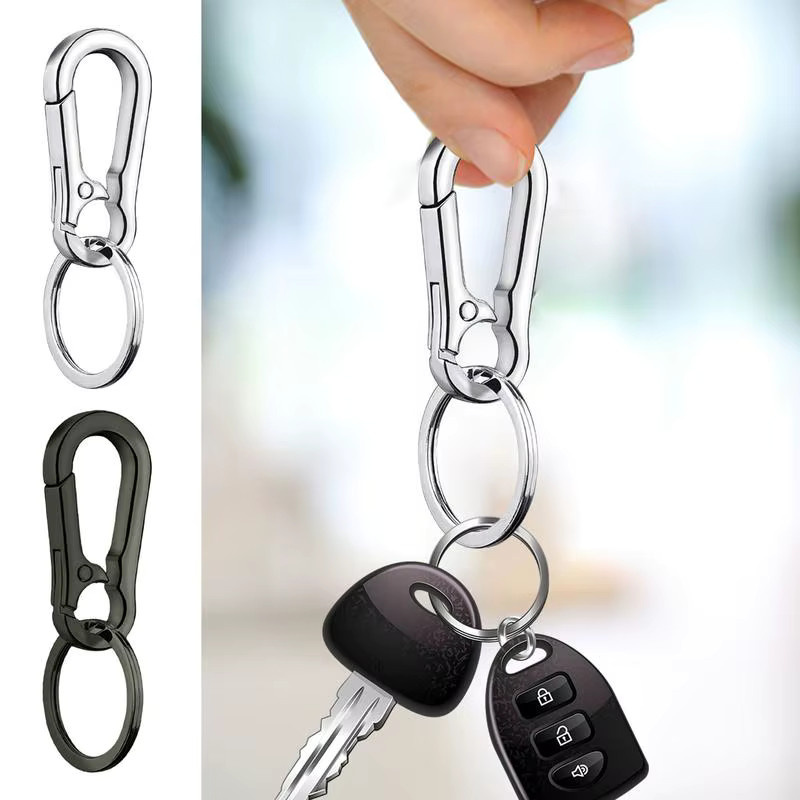 Schlüsselbund Zink-Legierung, Kürbis Schnalle, Karabiner, Unisex - Bild 3