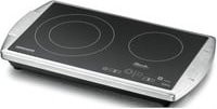 Rommelsbacher Doppelkochplatte CT 3403/TC in Schwarz und Silber - Bild 1