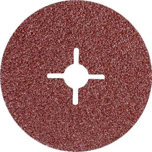 PFERD Korund Fiberscheibe A24 für universelle Anwendungen, Durchmesser: 100 mm, Farbe: Braun, 25 Stück - Bild 1
