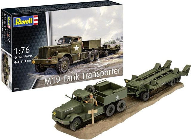 Revell M19 Tank Transporter, Modellset, 1:76 - Bild 1