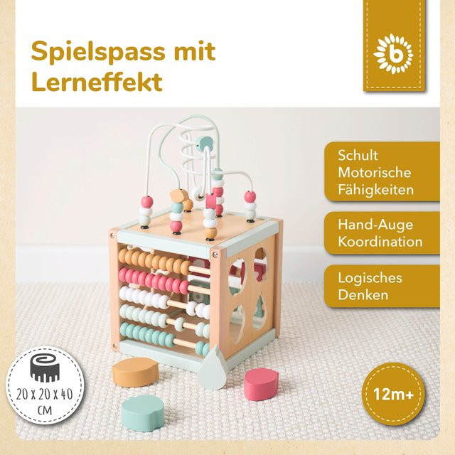 Bieco Motorikwürfel Berry, ab 1 Jahr - Bild 1