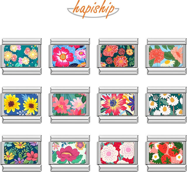 Hapiship Armband, Edelstahl, Blumen, Damen - Bild 1
