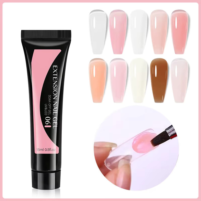 Parkson Nagelverlängerungs-Gel, 15 ml, Glänzend - Bild 2