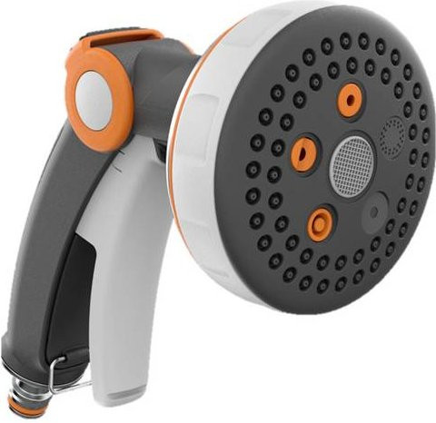 Hozelock Gartenbrause Spray Gun mit Flow Control in Multicolour aus Metall und Gummi - Bild 1