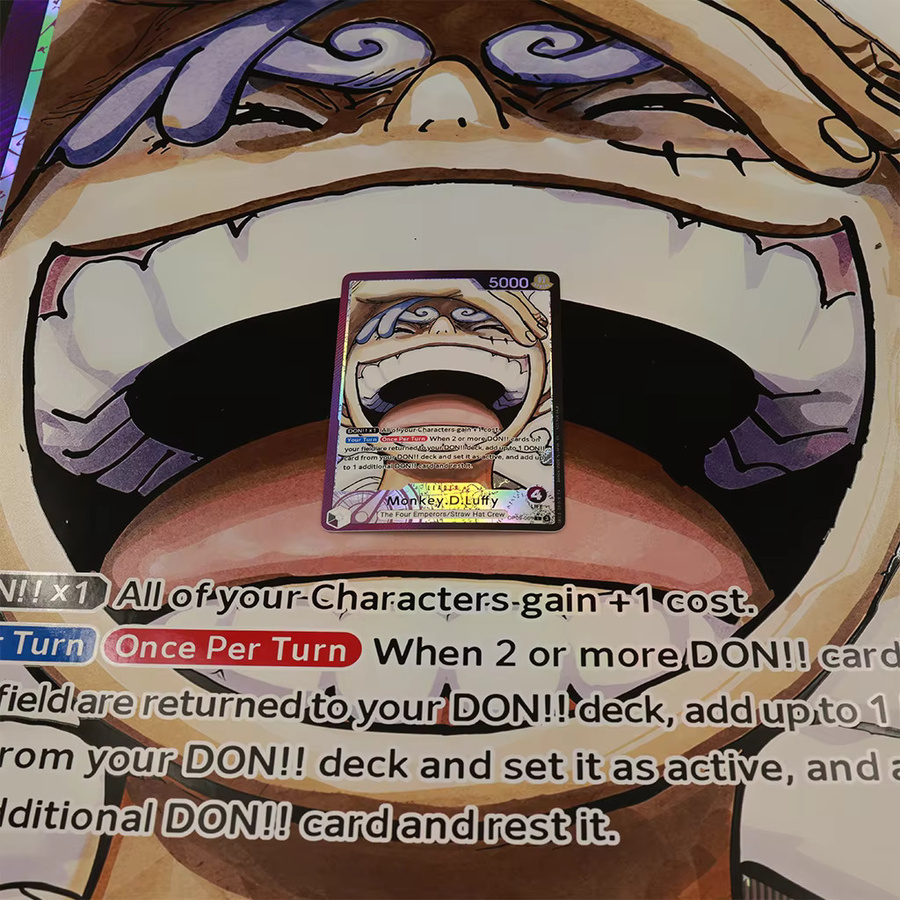 Bandai One Piece TCG Jumbo-Karte Luffy, Englisch, Piraten - Bild 2