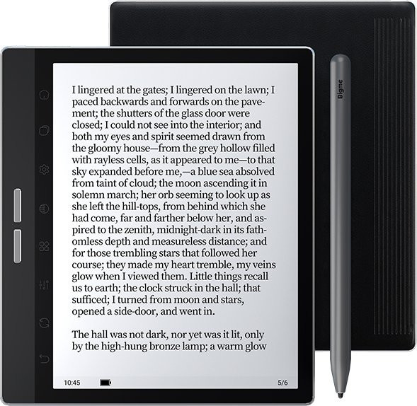 Bigme B751C S E-Book-Reader mit 7 Zoll E-Ink Display, Android 14, 4 GB RAM, 64 GB Speicher, 36-stufige Frontbeleuchtung, Farbe: Weiß - Bild 1