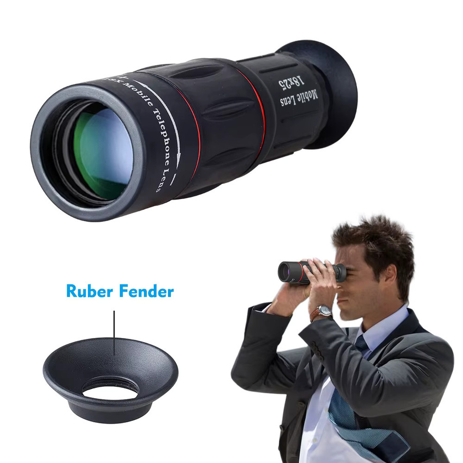 APEXEL 18X Telezoom-Objektiv Monokular für iPhone und Samsung Smartphones in Schwarz - Bild 2