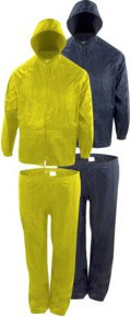 ASATEX Regenset aus Polyester mit Hose und Jacke in Blau, Größe XL - Bild 1