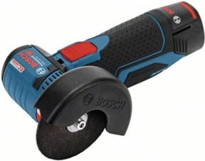 Bosch Professional Akku-Winkelschleifer GWS 12V-76 in Blau/Schwarz mit 2 Akkus und Ladegerät - Bild 4
