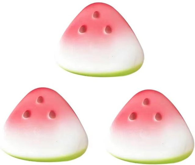 BC Pet Supplies Wassermelone Squishy Fidget Spielzeug, Frucht Stressabbau - Bild 1