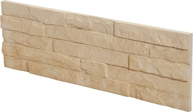 Stegu Verblender Sydney Beige in Steinoptik, B: 38,5 cm, H: 13 cm - Bild 1