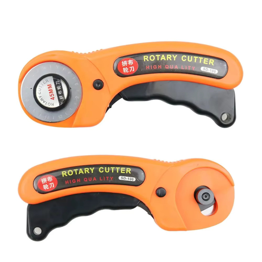 Rotary Cutter 45mm für Stoff, Papier und Nähen in Orange - Bild 2