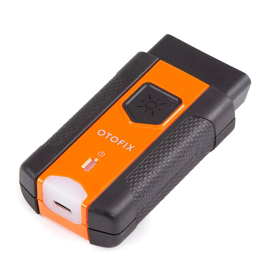 OTOFIX V1 Bluetooth-Anschluss Fahrzeugverbindungsschnittstelle in Orange für D1 Lite, D1 Pro, D1 Plus, IM1, BT1, Autel MS906 PRO und KM100/BT609 - Bild 4