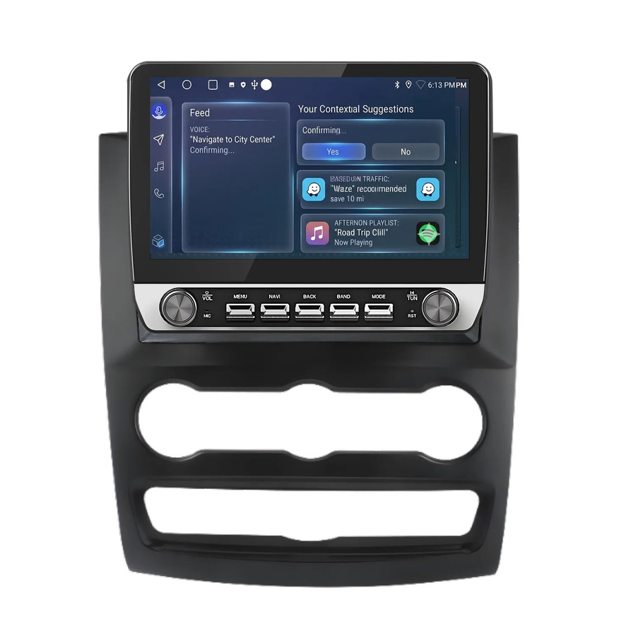 Junsun 10 Zoll Autoradio mit Bluetooth und GPS für BENZ Sprinter und VW Crafter (2009 bis 2016) in Schwarz - Bild 2