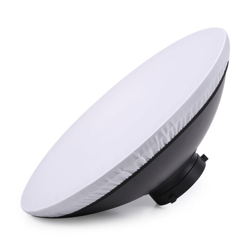 Aimo 16-Zoll Beauty Dish Softbox mit Diffusor und Wabengitter für Bowens-Halterung, Schwarz, B/T/H: 41 x 41 x 14,5 cm - Bild 6
