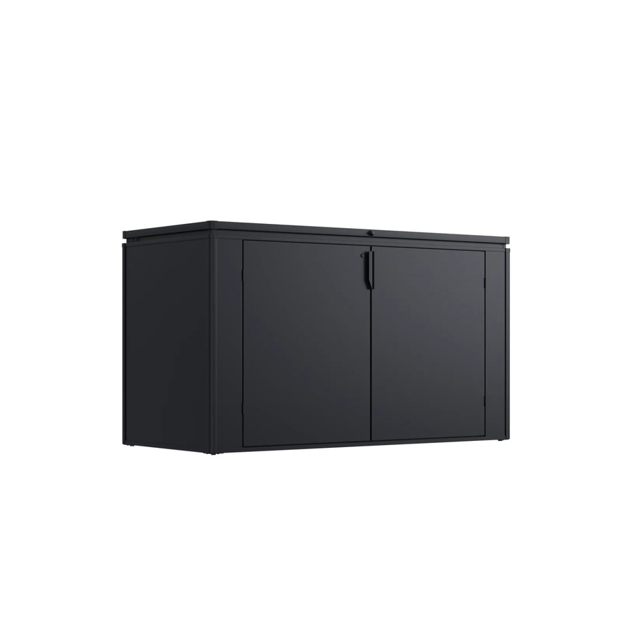 Weide Gartenbox Anthrazit aus verzinktem Stahl mit 2400 l Volumen - Bild 2