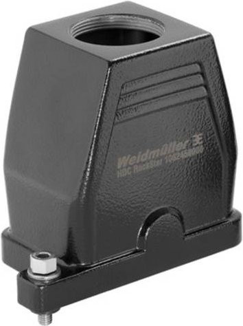 Weidmüller Steckergehäuse HDC IP68 06B TOS 1M20 in Schwarz - Bild 1